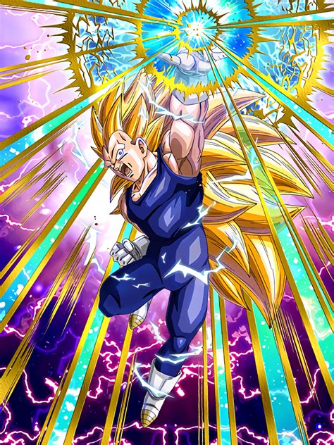 vegeta ss3|super saiyan 3 vegeta dokkan.